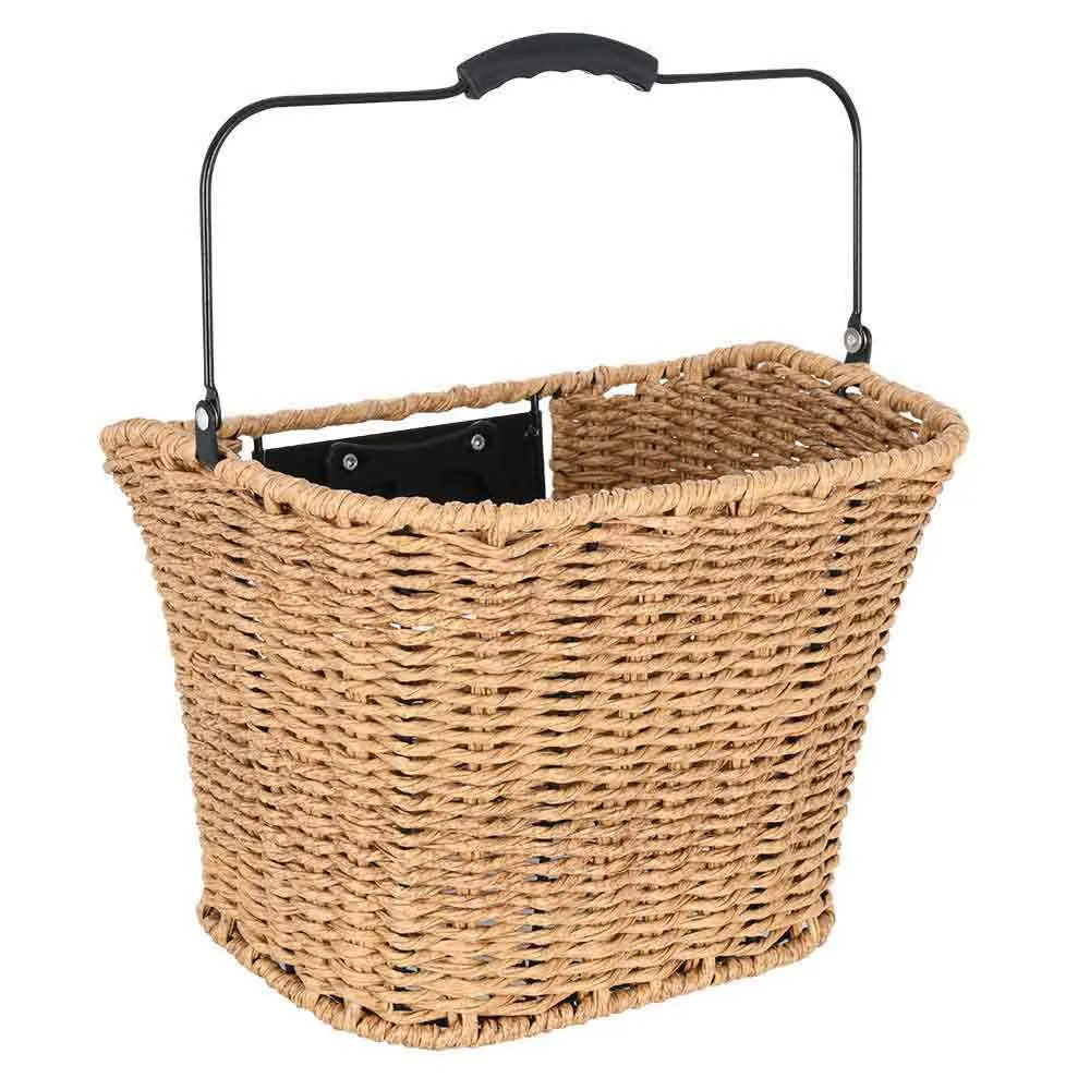 OXC Magdalen Rattan Qr Framkorg, Rattan, One Size