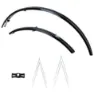 OXC Narrow 31 Mm Skärmset, Black, 28"-700