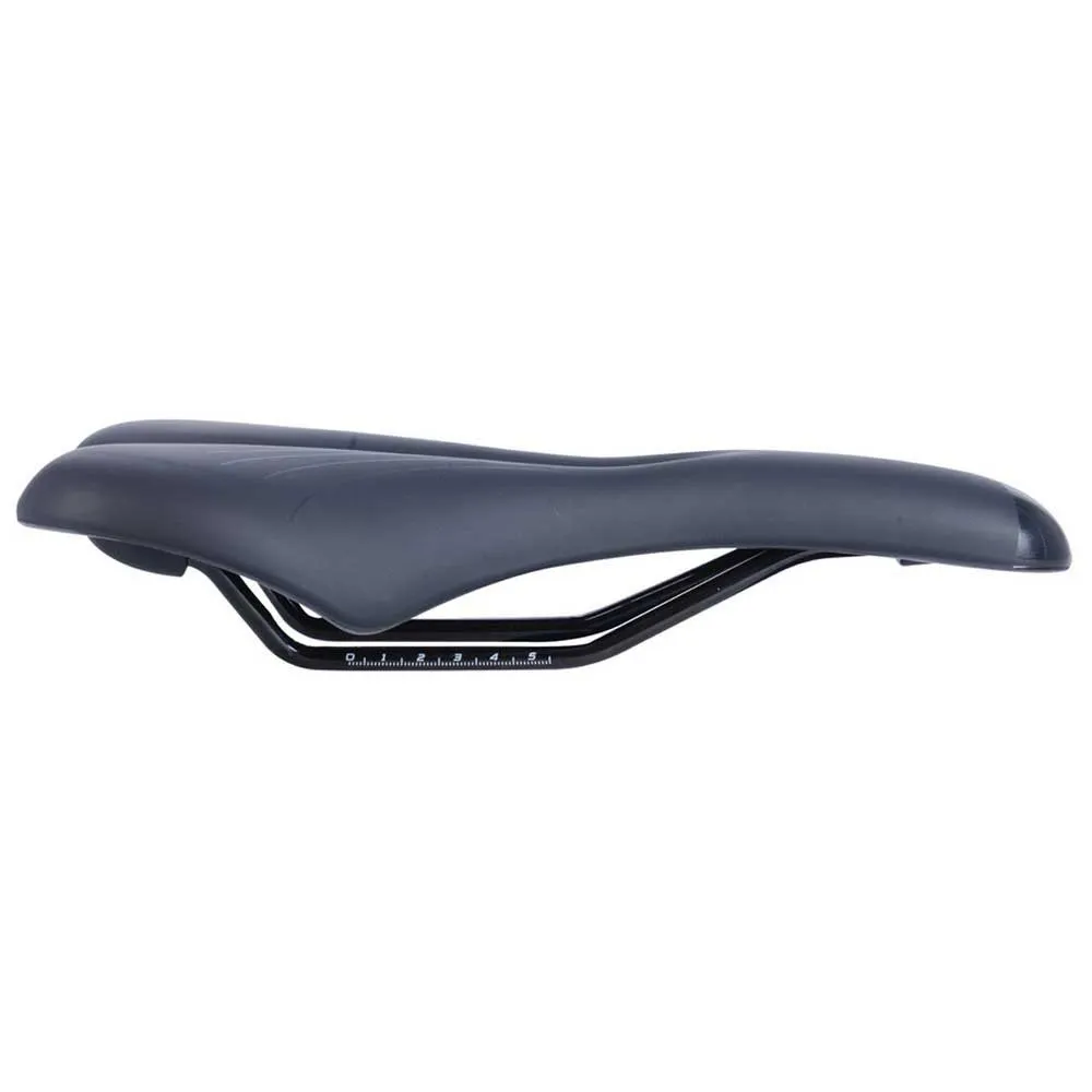 Oxford Contour Flow Cykelsadel, Black / black, One Size Oxford Contour Flow Cykelsadel, Black / black, One Size