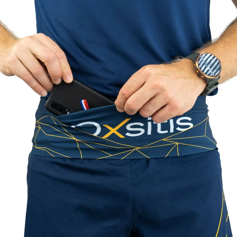 Oxsitis Slimbelt Adventure Midjeväska unisex, Black / yellow
