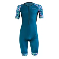 Oxsitis Trifonction Zip Central Kortärmad Triathlondräkt male