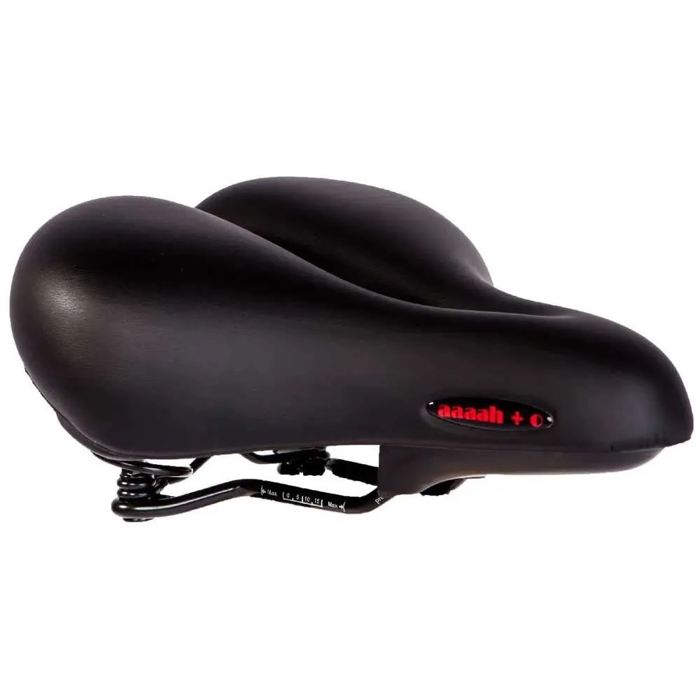 P&p Aaaah+o Feder Cykelsadel, Black, 210mm P&p Aaaah+o Feder Cykelsadel, Black, 210mm