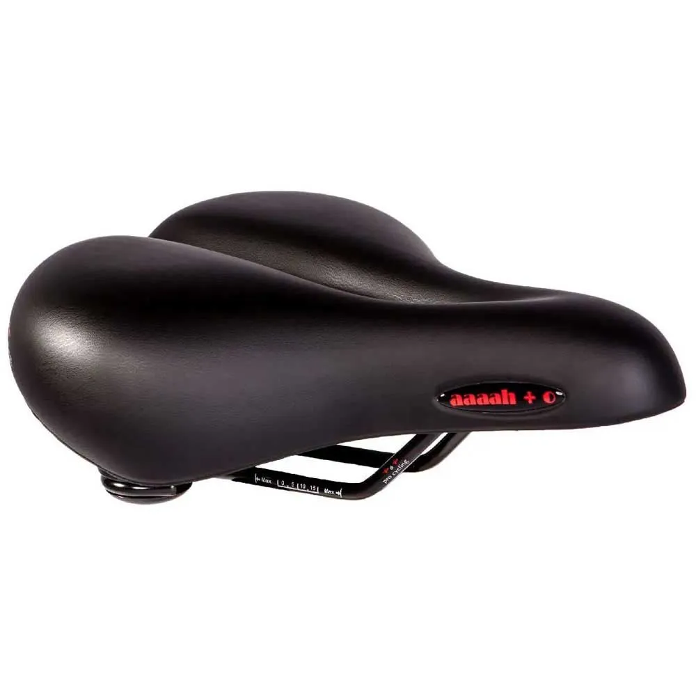 P&p Aaah+0 Cykelsadel, Black, 210mm