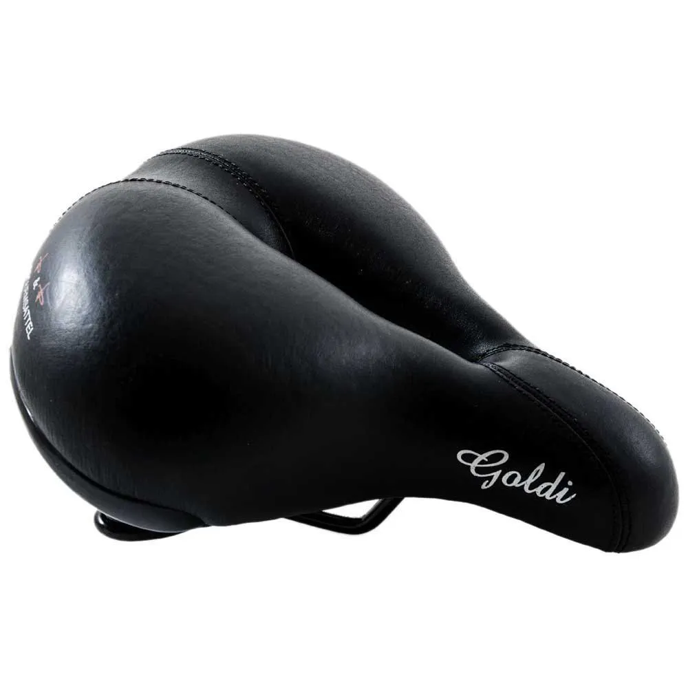P&p Goldi Cykelsadel, Black, 240mm P&p Goldi Cykelsadel, Black, 240mm