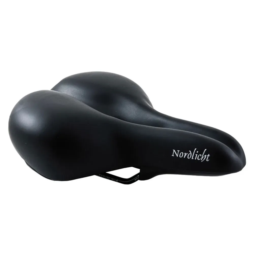 P&p Nordich Elastomer Cykelsadel, Black, 210mm