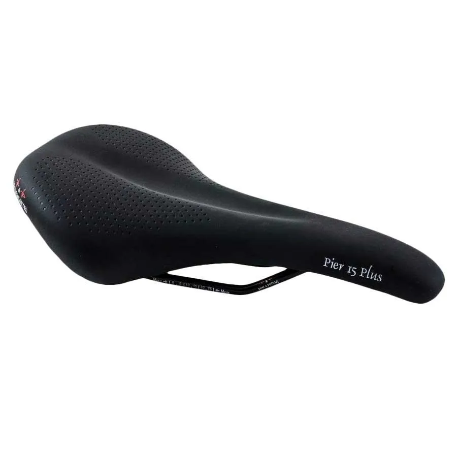 P&p Pier 15 Plus Cykelsadel, Black, 140mm