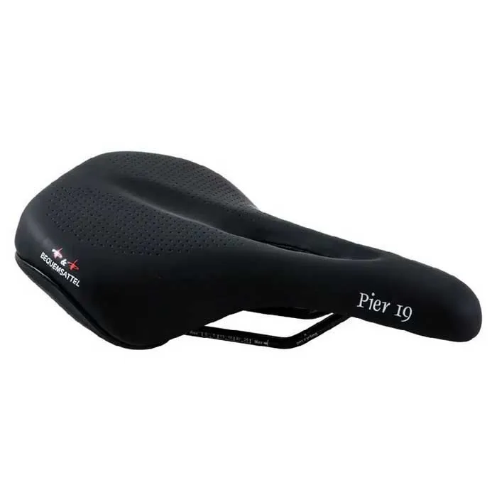 P&p Pier 19 Cykelsadel, Black, 185mm P&p Pier 19 Cykelsadel, Black, 185mm