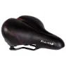 P&p Rückenwind Cykelsadel, Black / red, 210mm