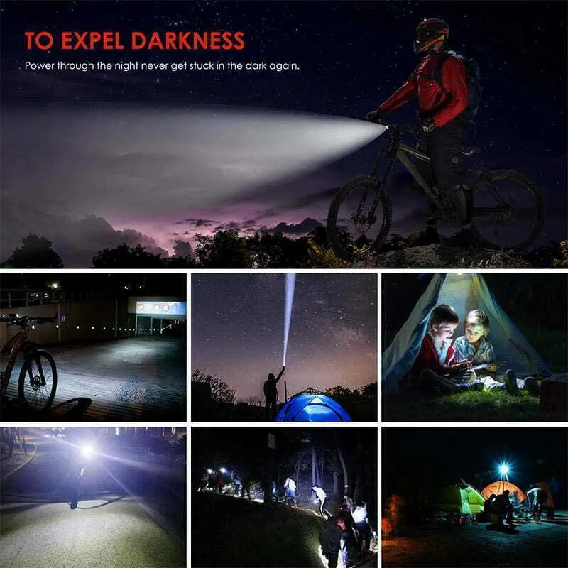 P2R Fotton 800 Framlampa, Black, 800 Lumens