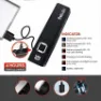 P2R Fotton 800 Framlampa, Black, 800 Lumens