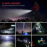 P2R Fotton 800 Framlampa, Black, 800 Lumens