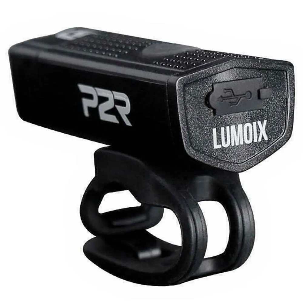 P2R Lumoix 30 Cykellampset, Black / red, 350 / 10 Lumens