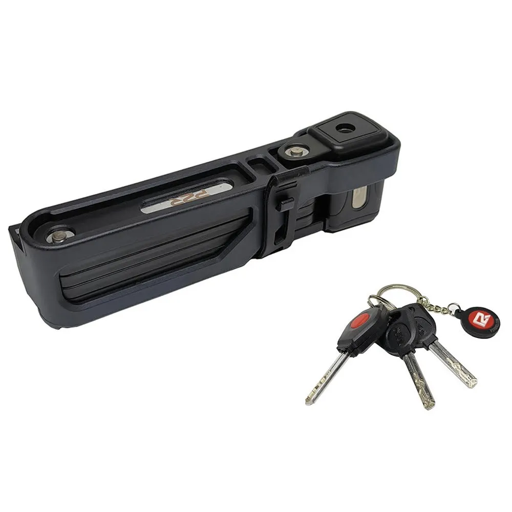 P2R Reax 50 Hopfällbart Lås, Black, 850mm
