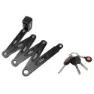 P2R Reax 50 Hopfällbart Lås, Black, 850mm