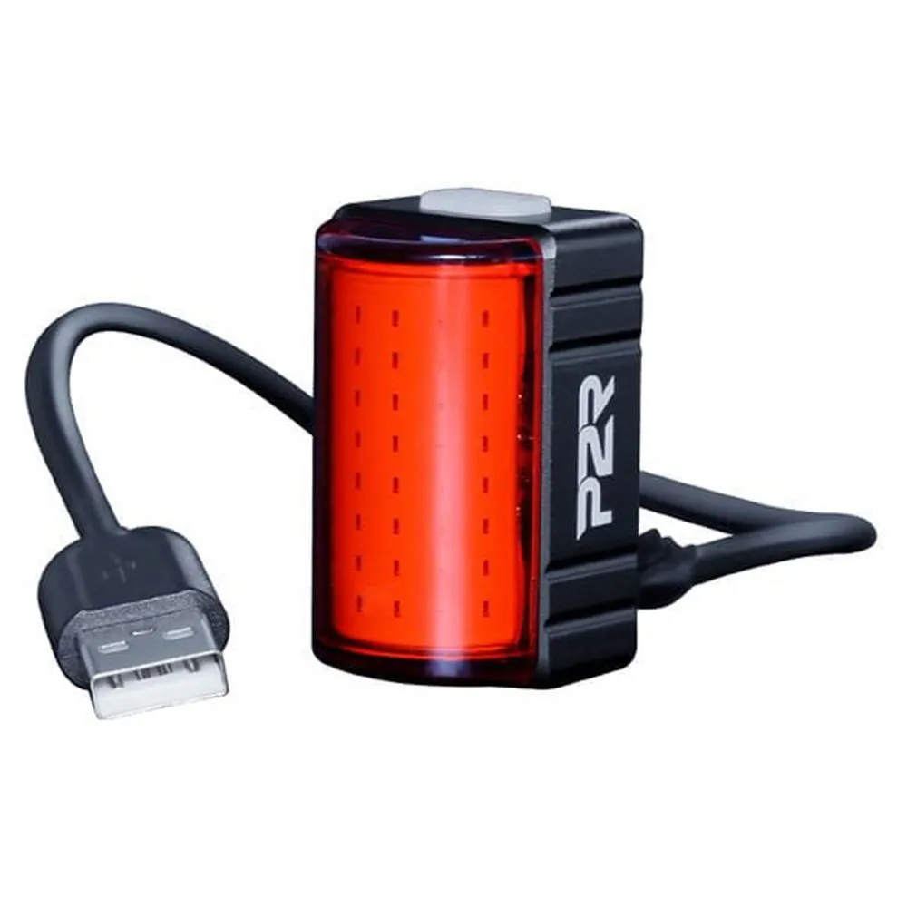 P2R Sirio 100 Bakljus, Black / red, 100 Lumens