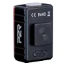 P2R Sirio 100 Bakljus, Black / red, 100 Lumens