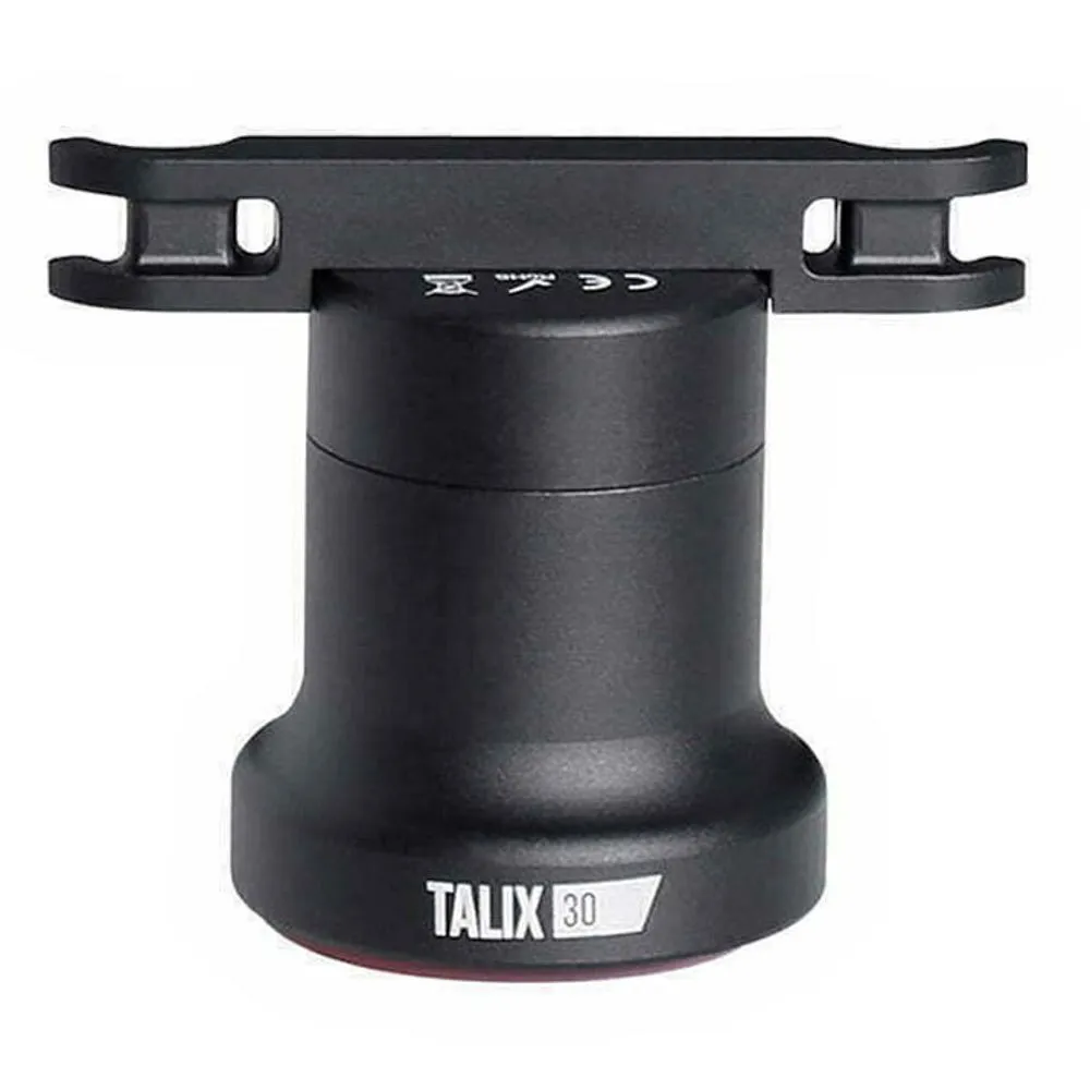 P2R Talix 30 Bakljus, Black / red, 30 Lumens