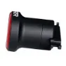P2R Talix 30 Bakljus, Black / red, 30 Lumens