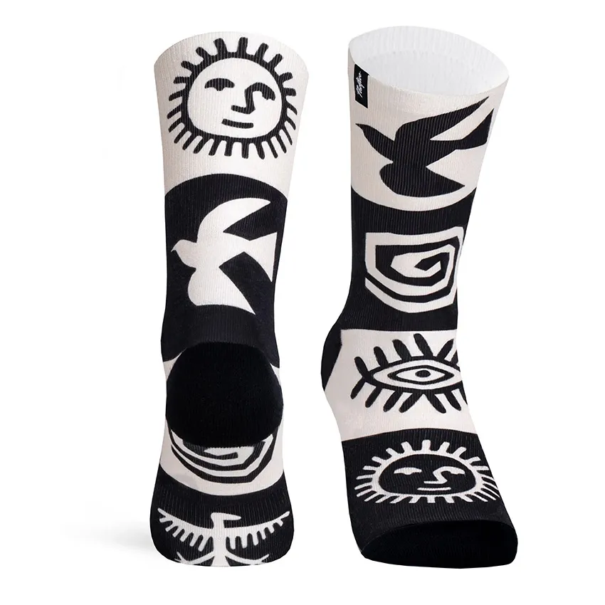 Pacific and Co Ancestral Sykkelsokker, Flerfärgad