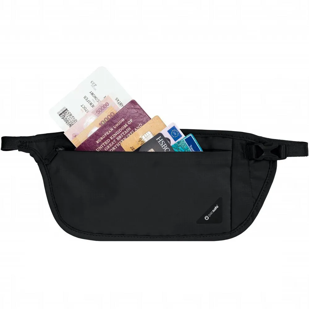 Pacsafe Coversafe V100 Midjeväska, Black Pacsafe Coversafe V100 Midjeväska, Black