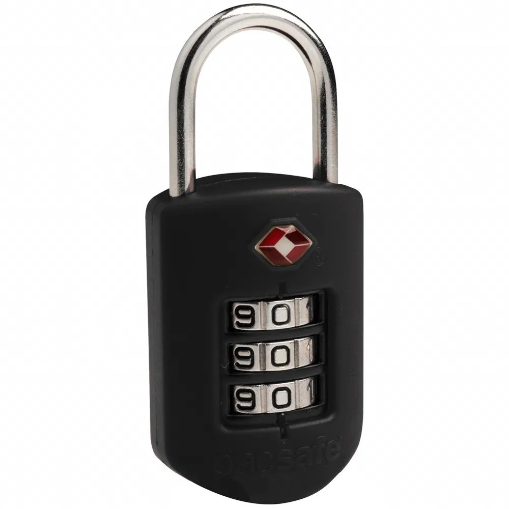 Pacsafe Prosafe 1000 Tsa Kombinationslås, Black
