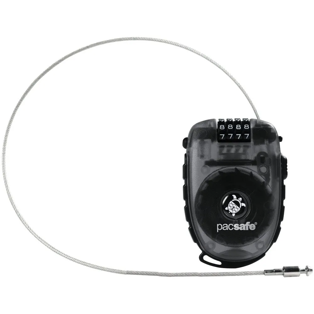 Pacsafe Retractasafe 250 Vajerlås, Black