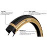 Panaracer Gravelking Semi Slick Tubeless 700 X 28 Graveldäck