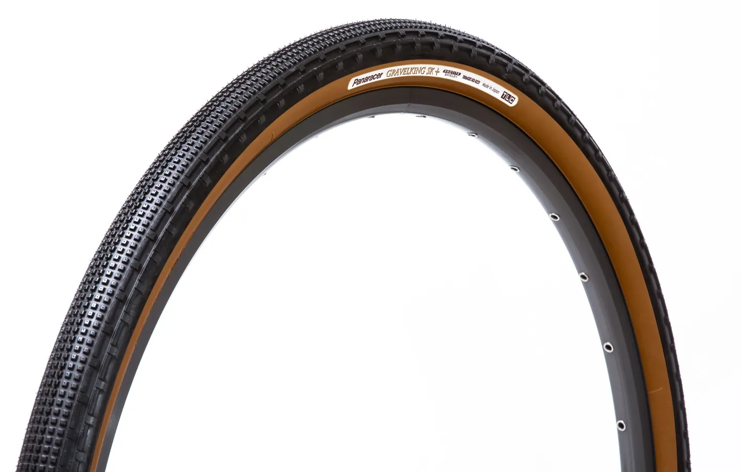 Panaracer GravelKing SK+ 28" Däck, Svart, 45mm Panaracer GravelKing SK+ 28" Däck, Svart, 45mm