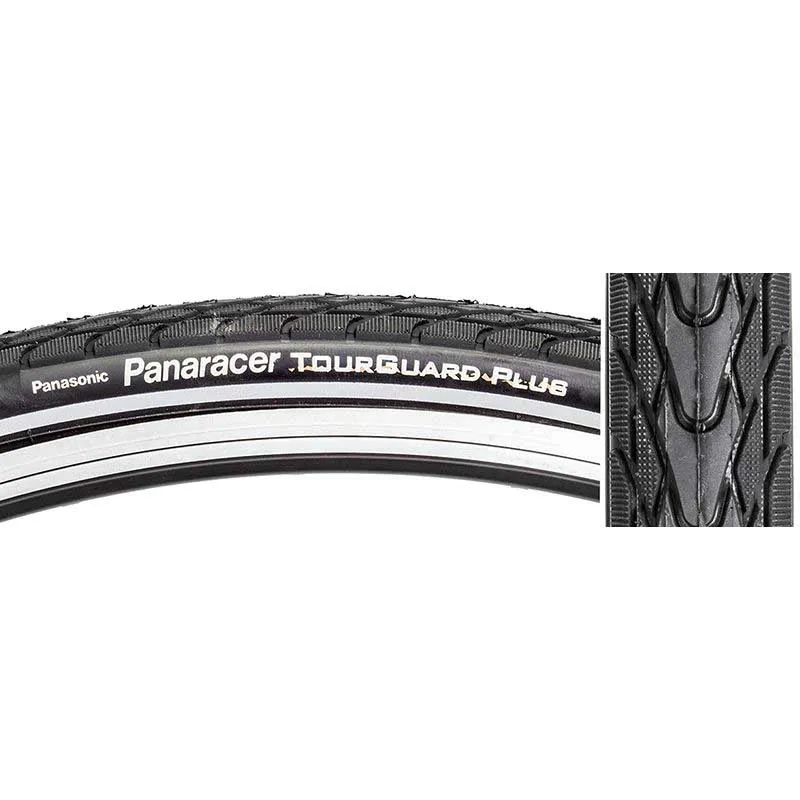 Panaracer Tour Guard Plus 26´´x1.75 Styvt Urbandäck, Black, 26" x 1.75