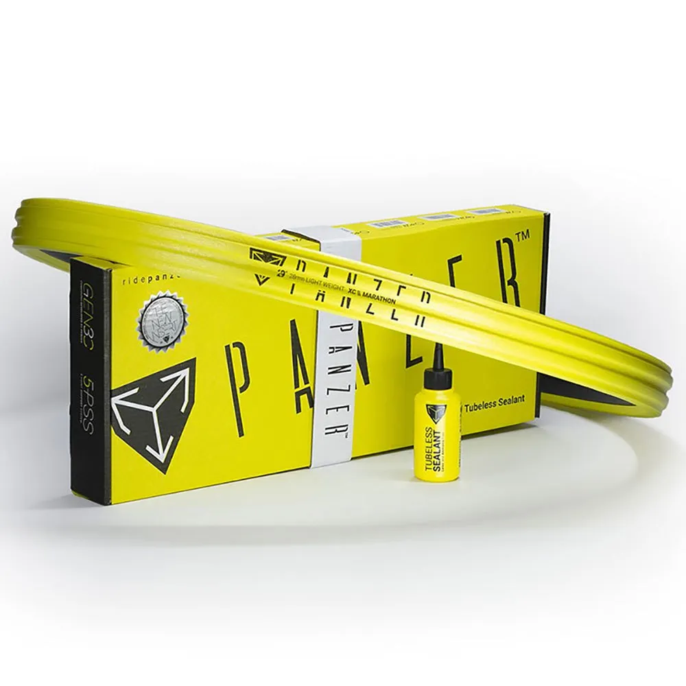 PANZER Xc 28 Mm Punkteringsskyddande Skum, Yellow, 29", 2.4-2.4"