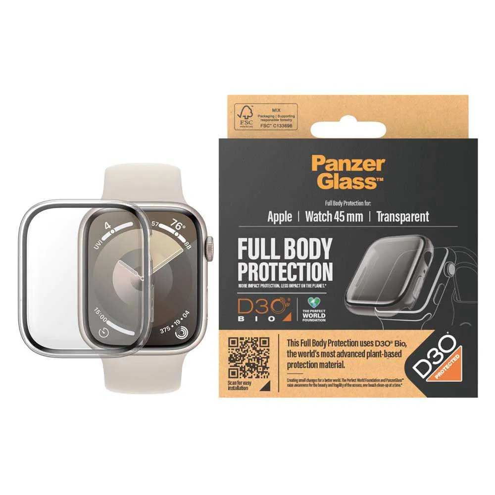 PanzerGlass Series 9/8/7 45 Mm Beskyddare, Transparent