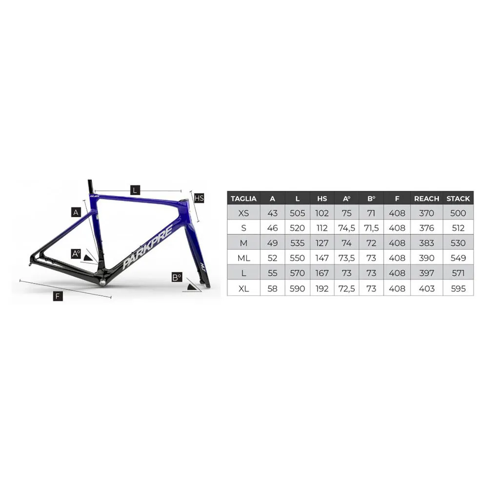 Parkpre Kl85 Dura Ace Di2 2025 Racercykel Parkpre Kl85 Dura Ace Di2 2025 Racercykel