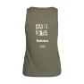 Pas Normal Studios Balance Sleeveless Women Top, Olive grey, XXS