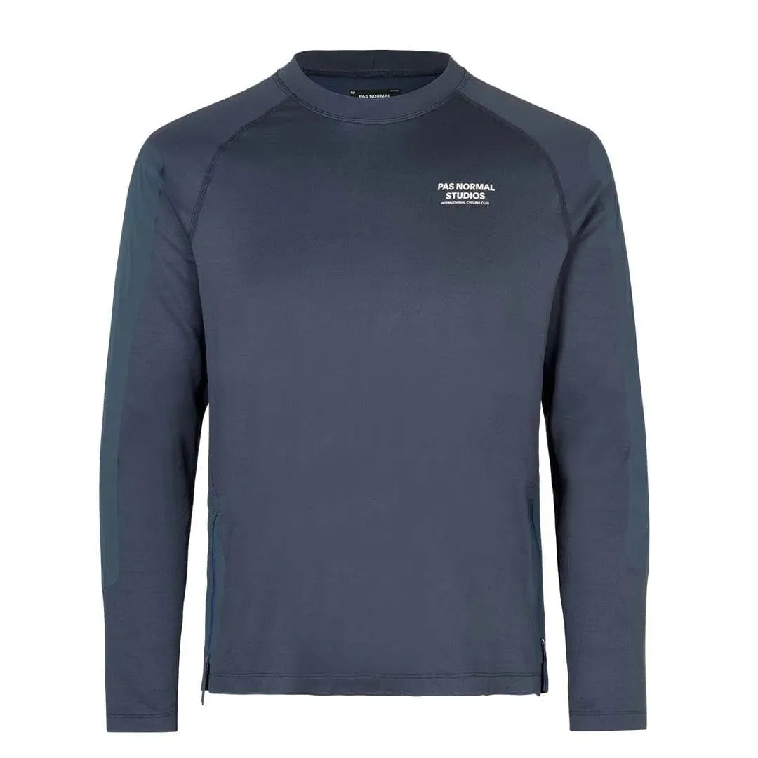 Pas Normal Studios ESCAPISM Technical LS Tshirt, Classic Blue, XS Pas Normal Studios ESCAPISM Technical LS Tshirt, Classic Blue, XS