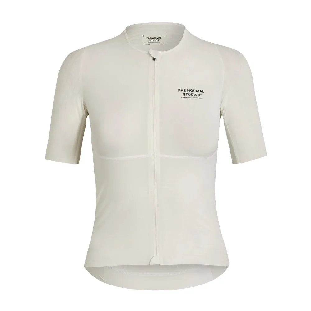 Pas Normal Studios Mechanism Pro Women Cycling Jersey, Off white