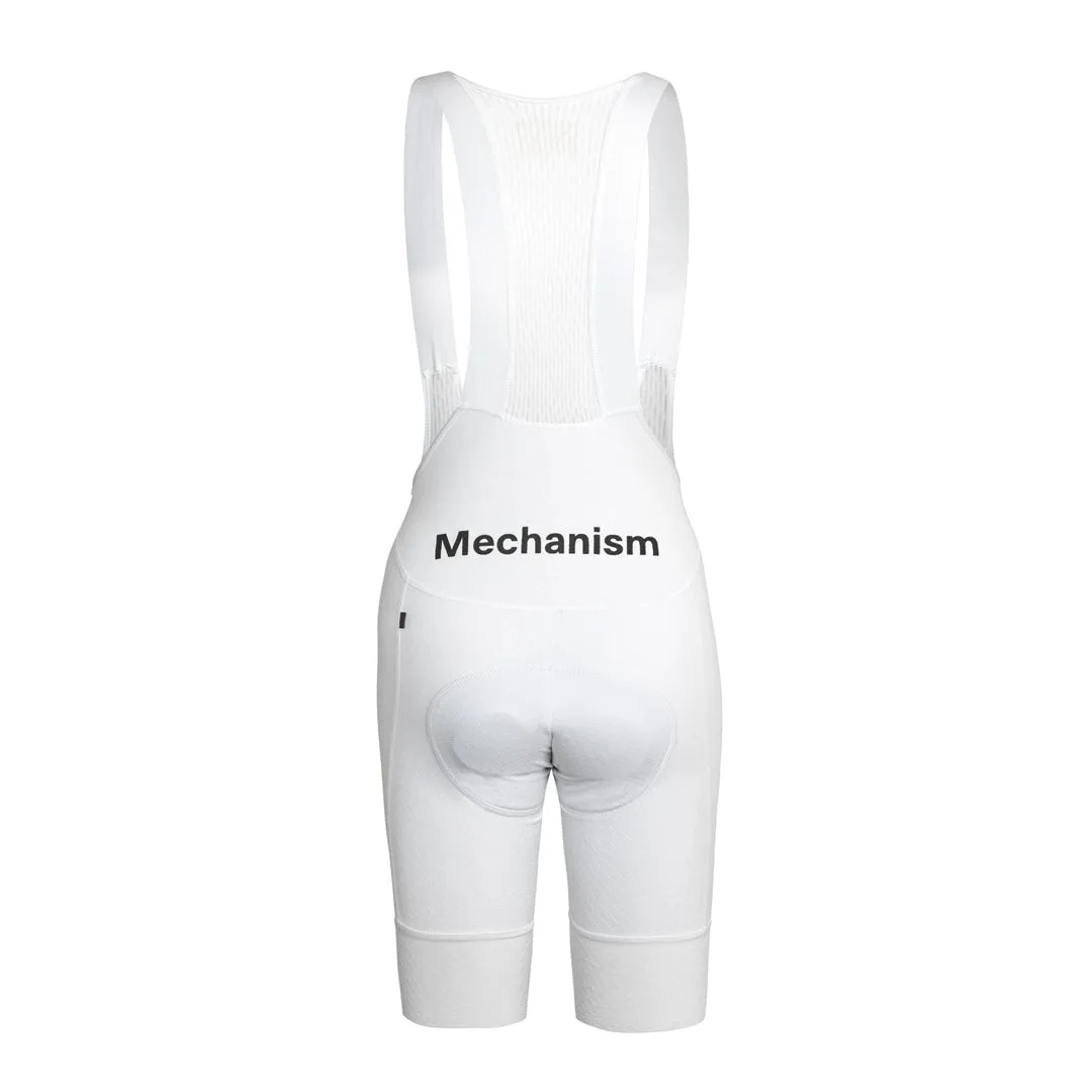 Pas Normal Studios Mechanism Women Bib Shorts SS25, White