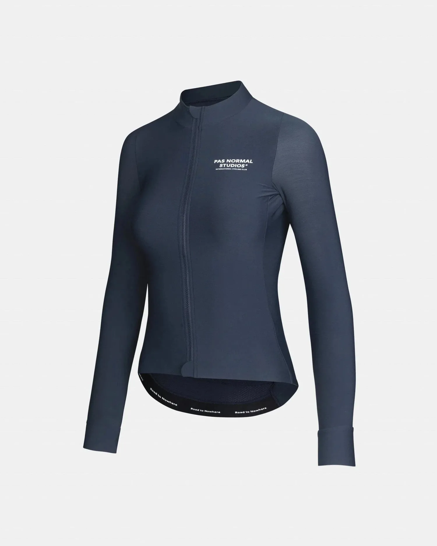 Pas Normal Studios Mechanism Women Long Sleeve Jersey, Navy Pas Normal Studios Mechanism Women Long Sleeve Jersey, Navy