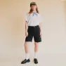Pas Normal Studios Off Race Cotton Twill Shorts