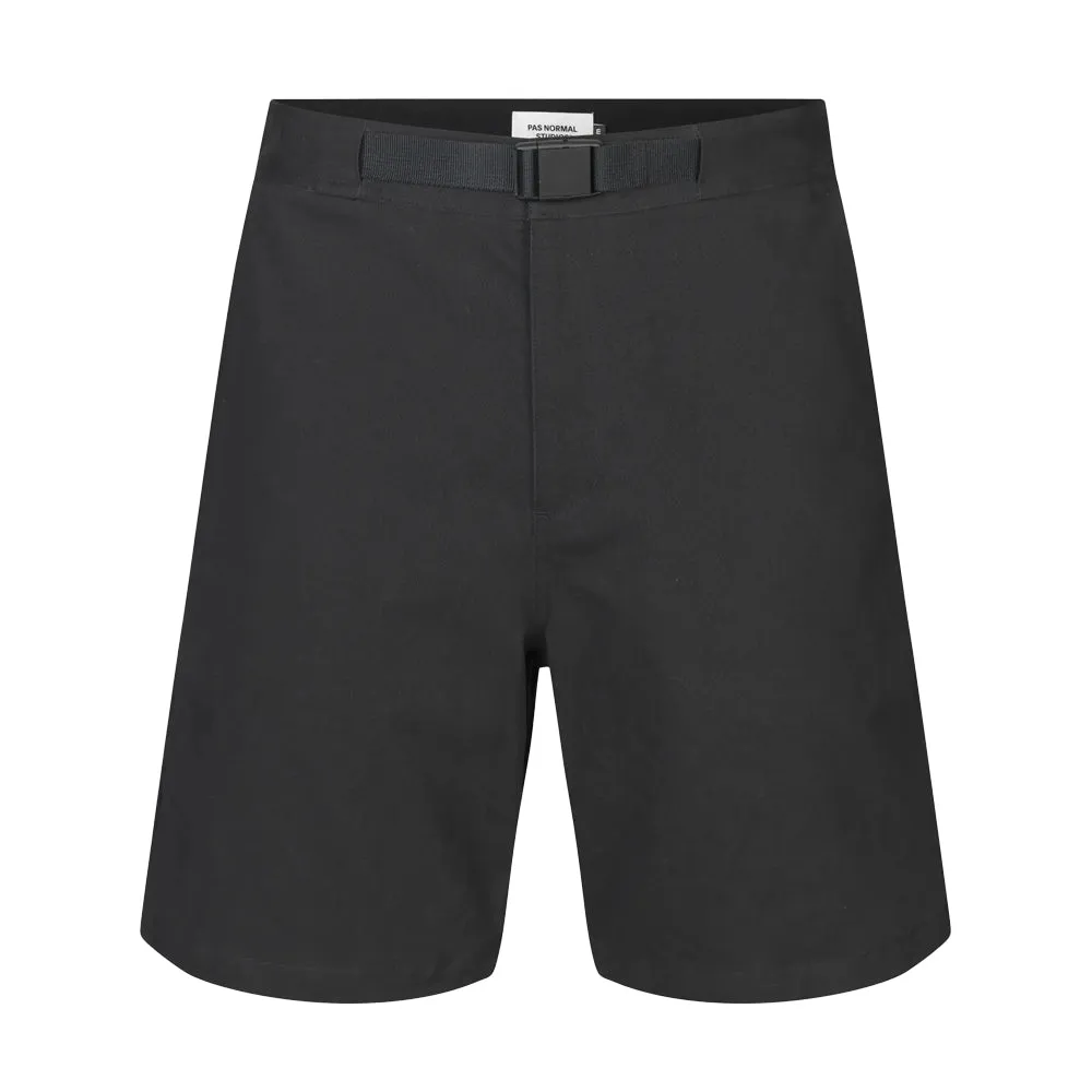 Pas Normal Studios Off Race Cotton Twill Shorts