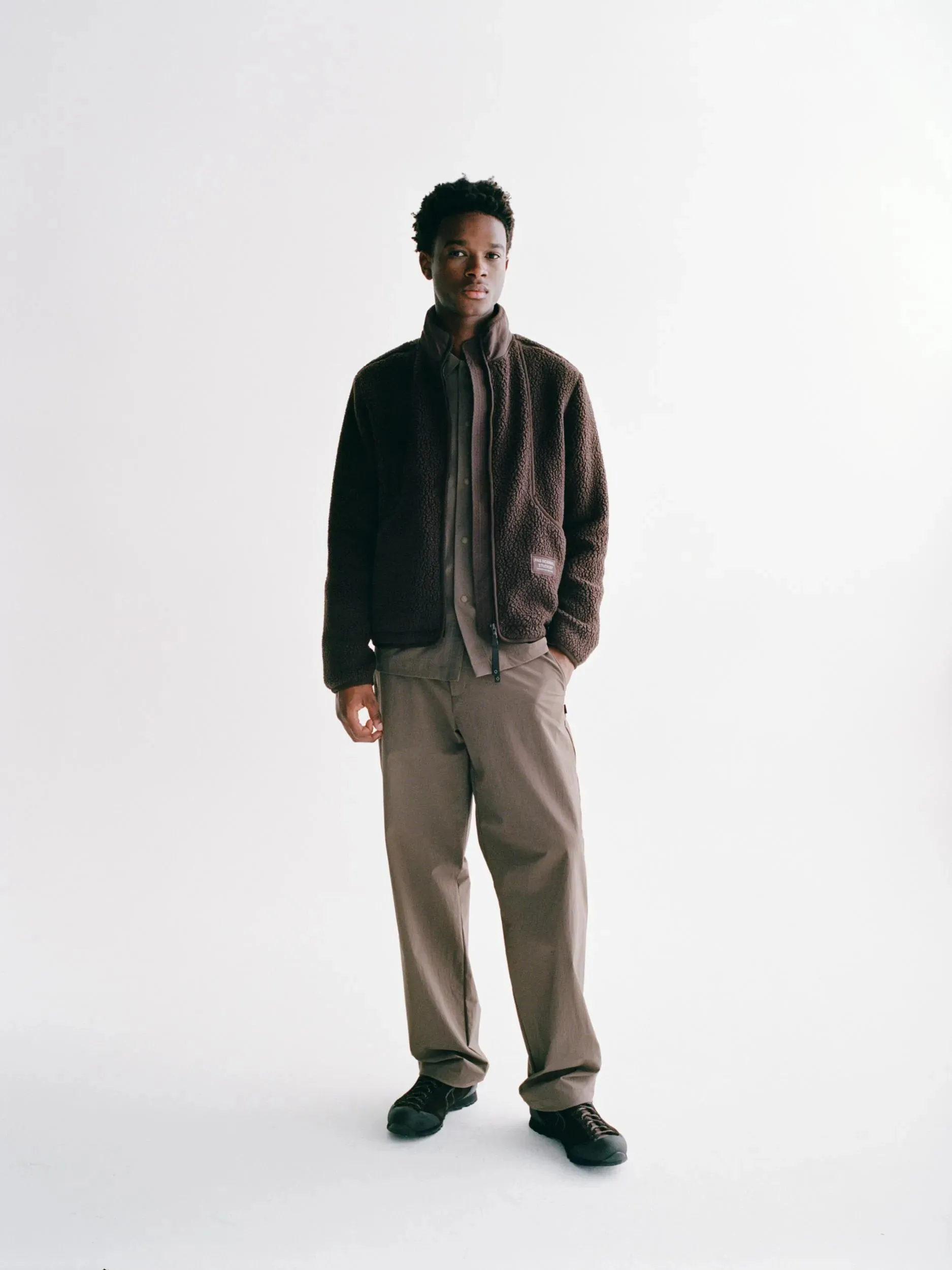Pas Normal Studios Off Race Pile Fleece Jacket Pas Normal Studios Off Race Pile Fleece Jacket