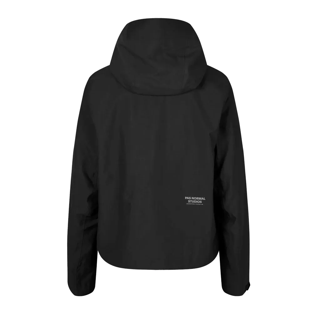 Pas Normal Studios Off Race Shell Women Jacket, Black Pas Normal Studios Off Race Shell Women Jacket, Black