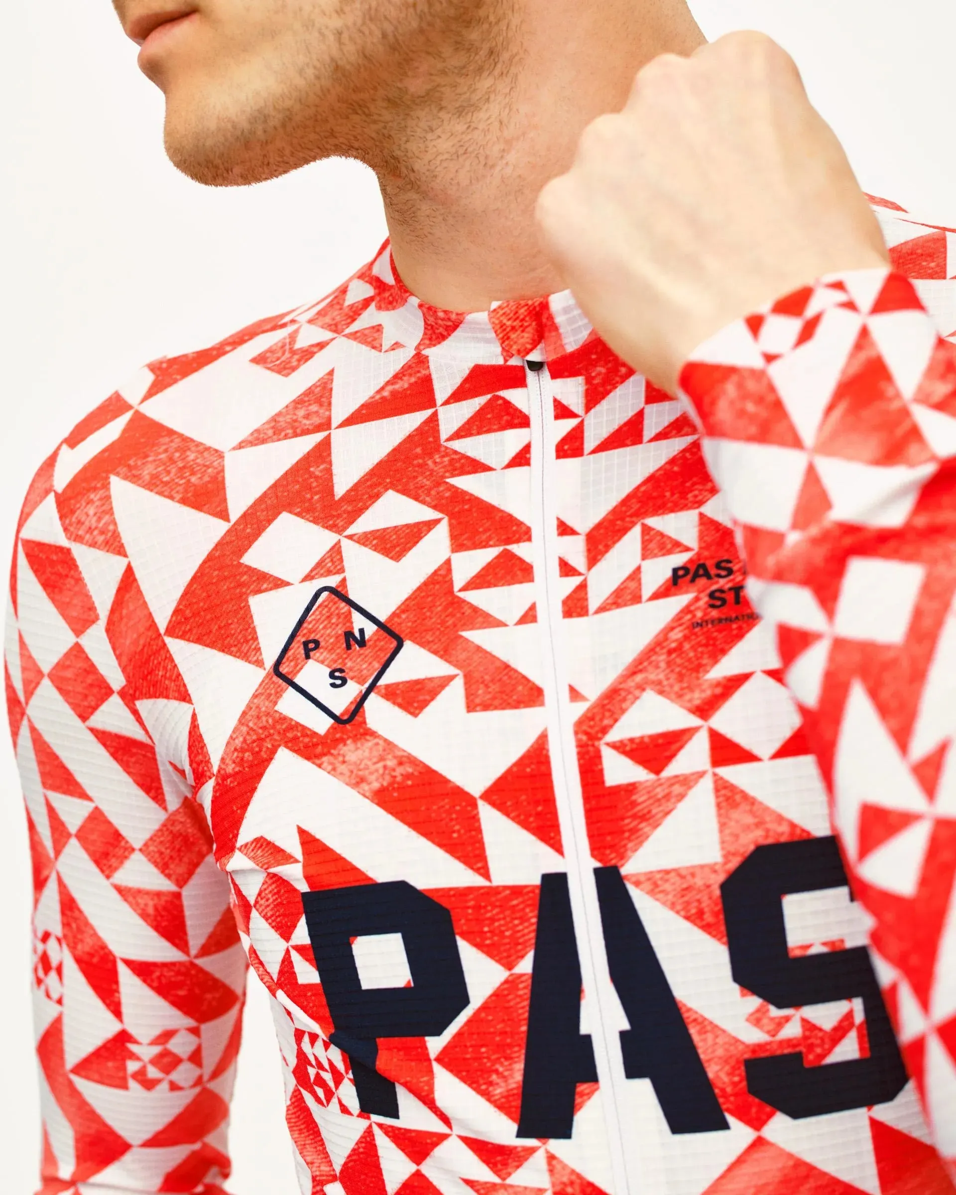 Pas Normal Studios PAS Mechanism Pro Long Sleeve Jersey SS25, Origami Pas Normal Studios PAS Mechanism Pro Long Sleeve Jersey SS25, Origami