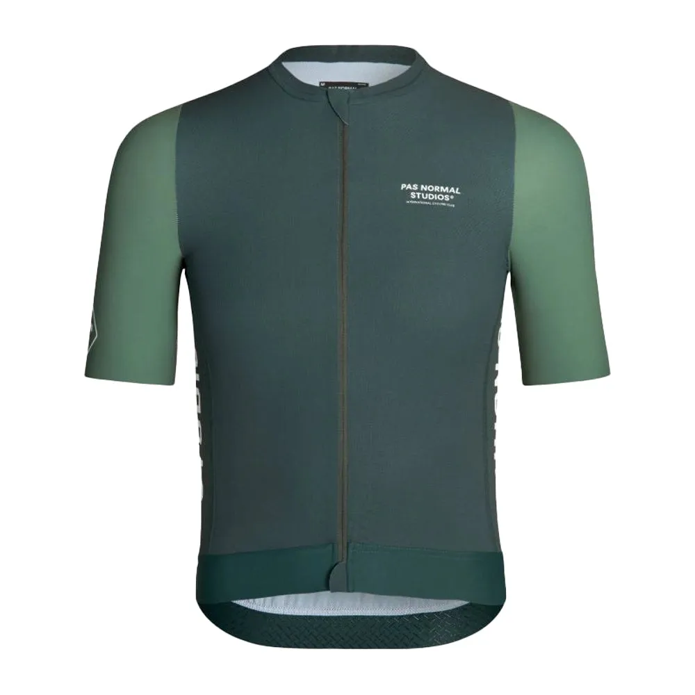 Pas Normal Studios Solitude Midsummer Jersey SS23, Green sleeve Pas Normal Studios Solitude Midsummer Jersey SS23, Green sleeve
