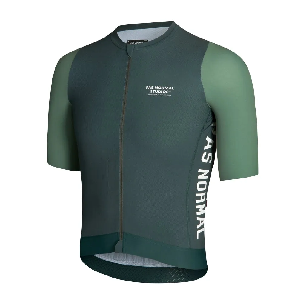 Pas Normal Studios Solitude Midsummer Jersey SS23, Green sleeve Pas Normal Studios Solitude Midsummer Jersey SS23, Green sleeve