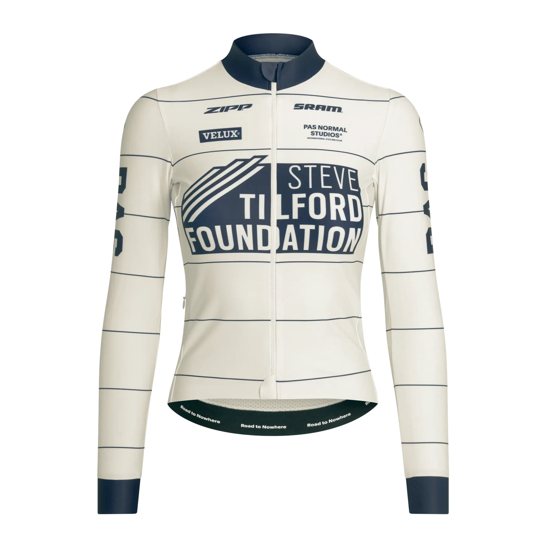 Pas Normal Studios STFR Mechanism Women Long Sleeve Jersey, Off White