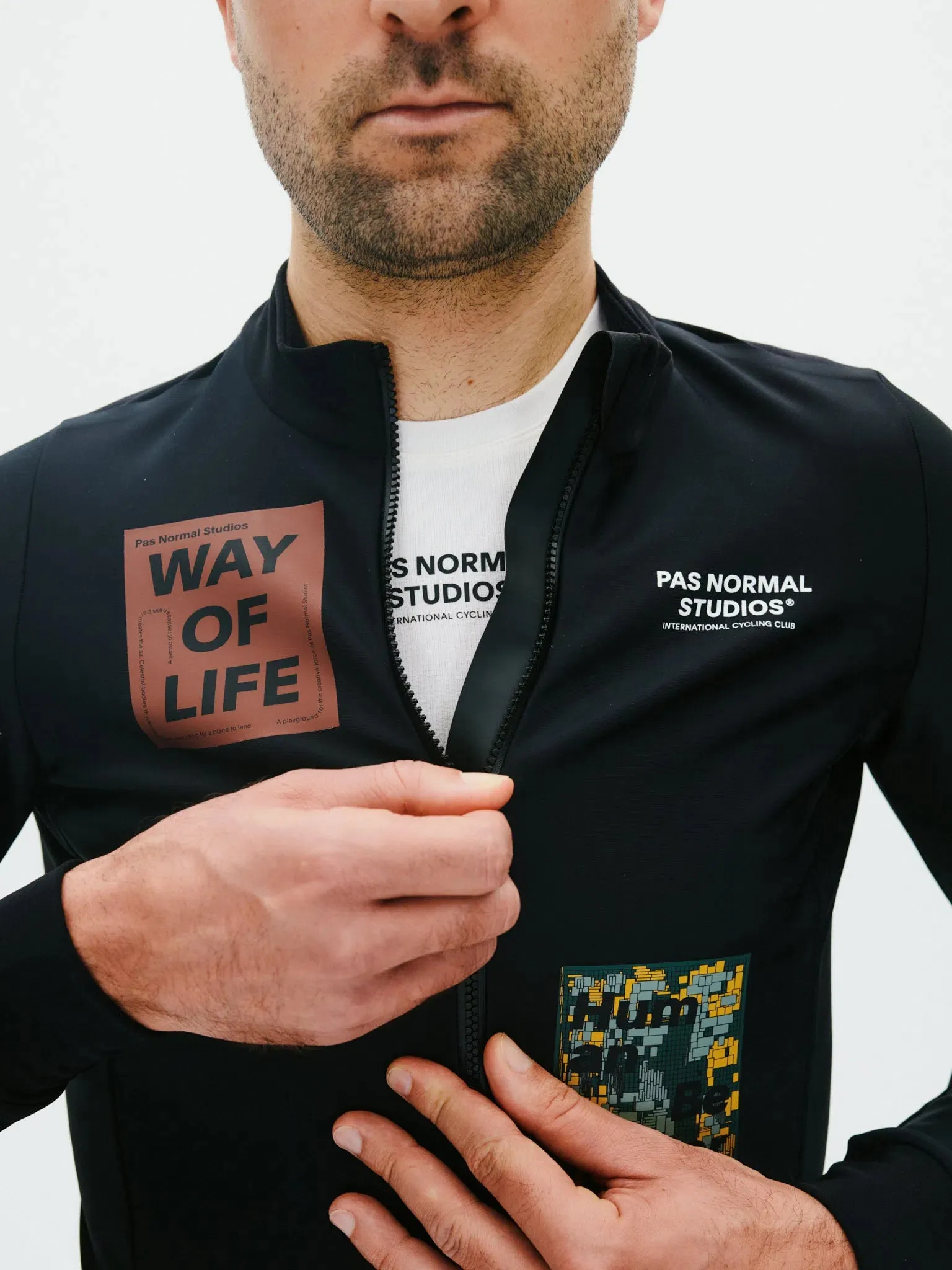 Pas Normal Studios TKO Mechanism Thermal Long Sleeve Jersey AW24 Pas Normal Studios TKO Mechanism Thermal Long Sleeve Jersey AW24
