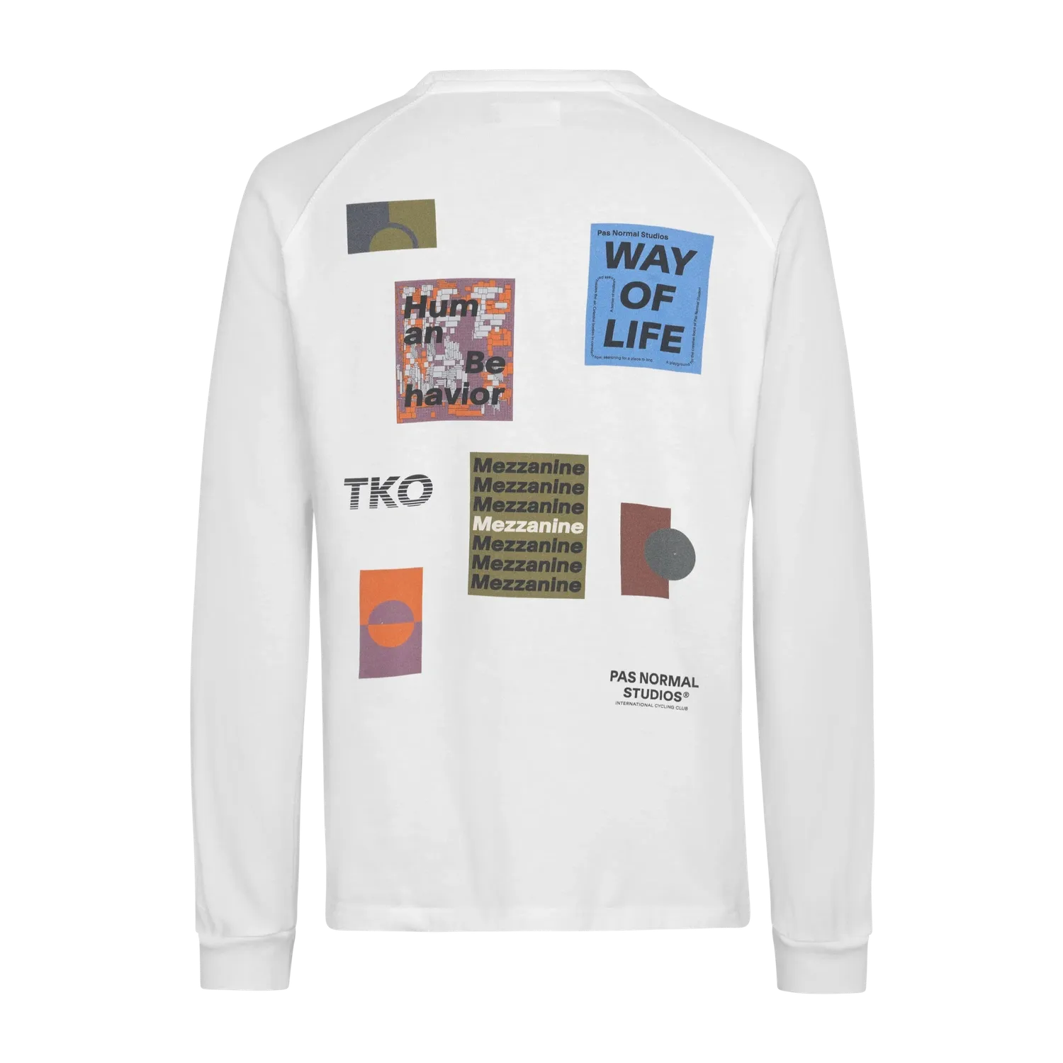 Pas Normal Studios TKO Off Race Long Sleeve Tshirt AW24 Pas Normal Studios TKO Off Race Long Sleeve Tshirt AW24