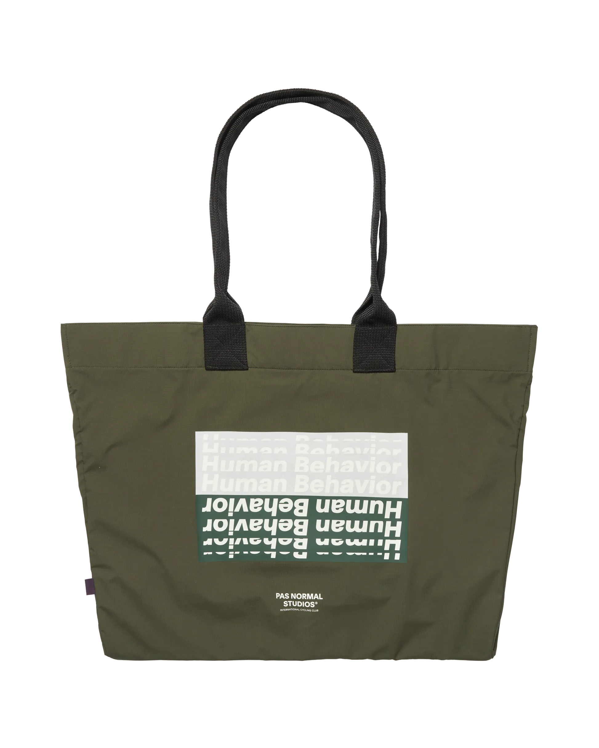 Pas Normal Studios TKO Shield Tote Bag AW24, Olive