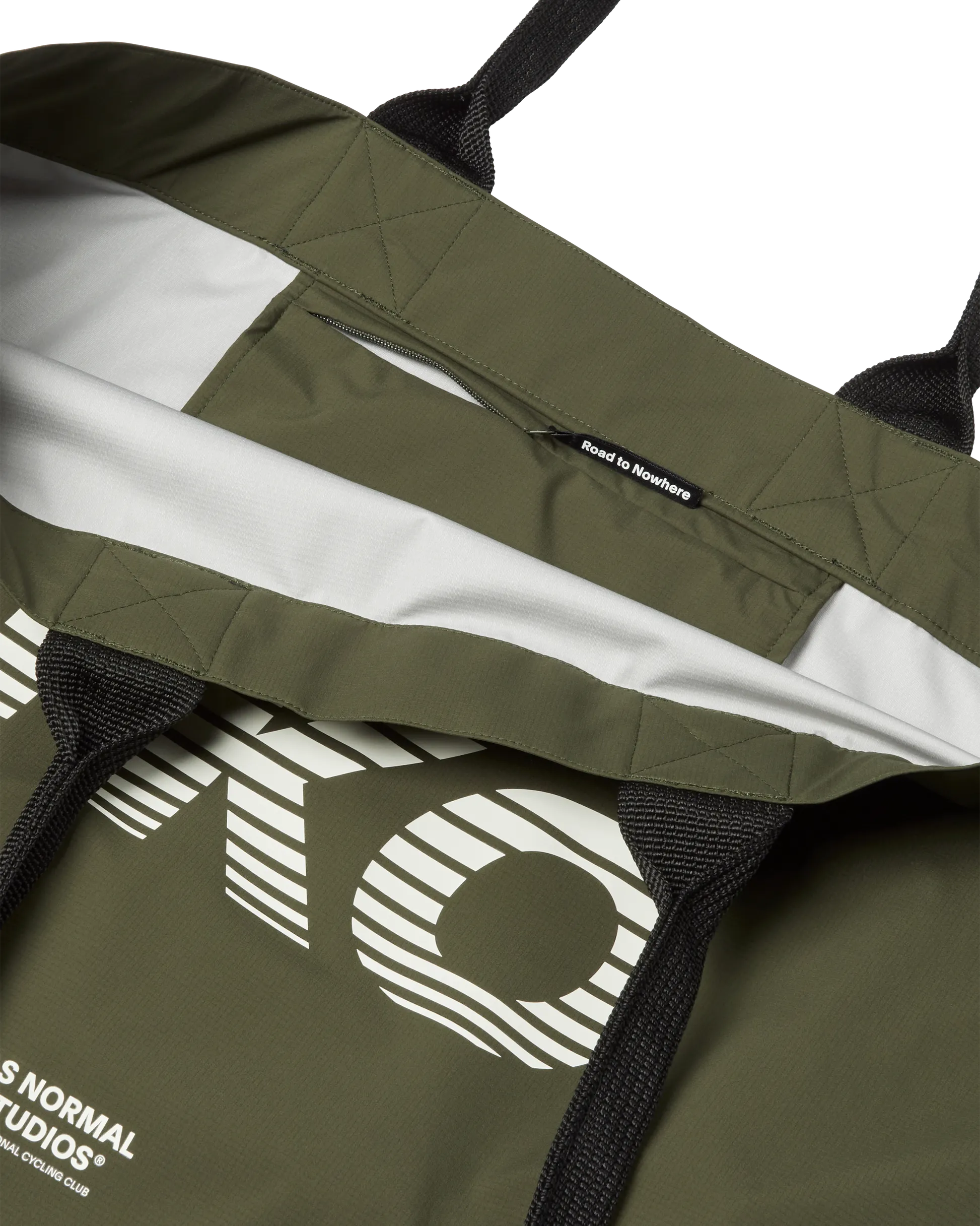 Pas Normal Studios TKO Shield Tote Bag AW24, Olive