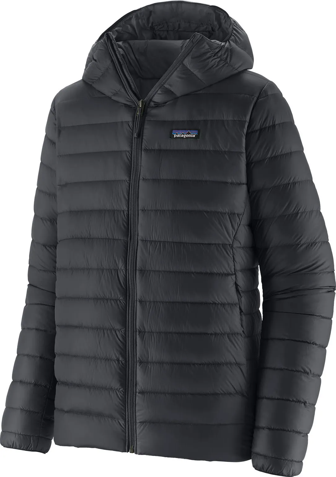 Patagonia Men's Down Sweater Hoody, Black Patagonia Men's Down Sweater Hoody, Black